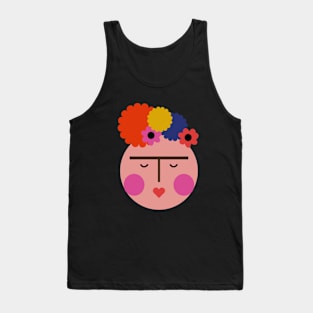 Frida kahlo portrait Tank Top